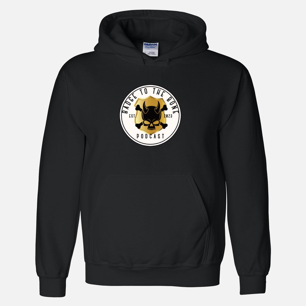 Badge To The Bone hoodie